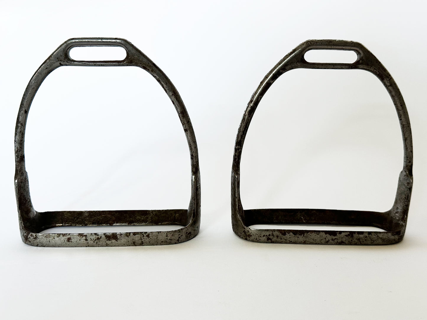 Antique Horse Saddle Stirrups, US Cavalry, Set of 2