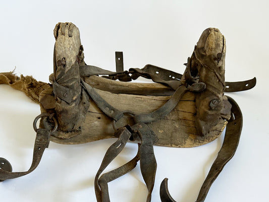 Antique Pack Horse Saddle, Primitive Home Western Decor