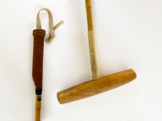 1960s Vintage Bamboo Polo Mallet