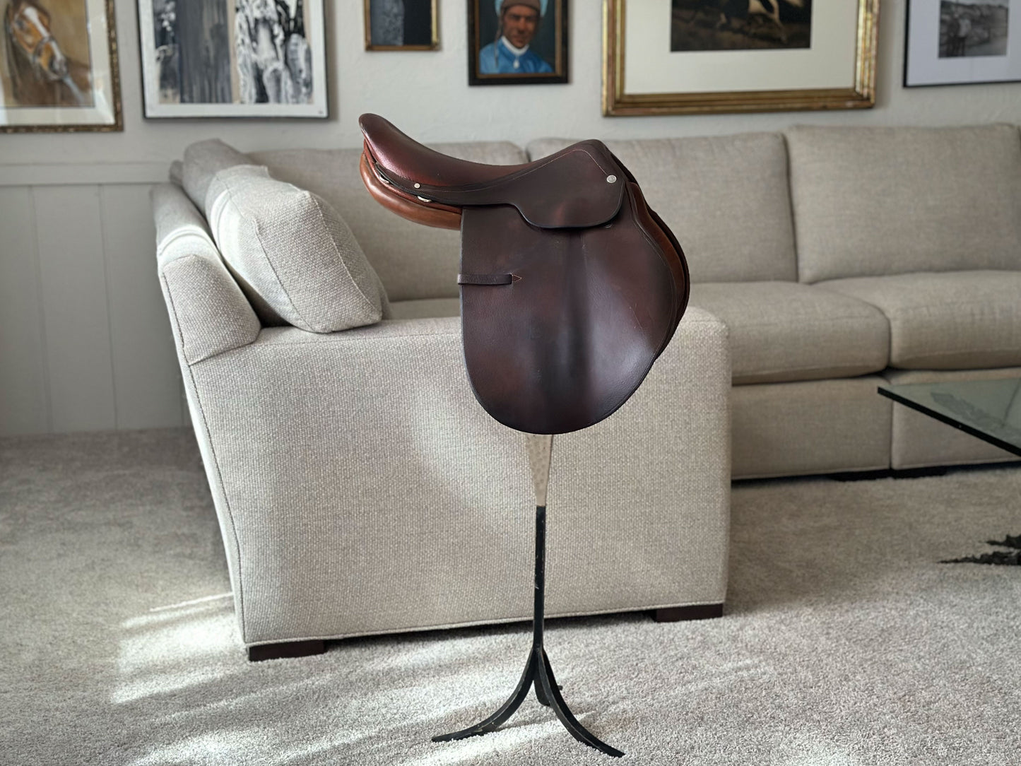 Vintage Hermes Horse Saddle, Hermes Paris