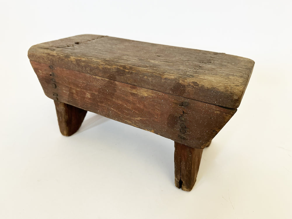 Antique Primitive Milking Stool