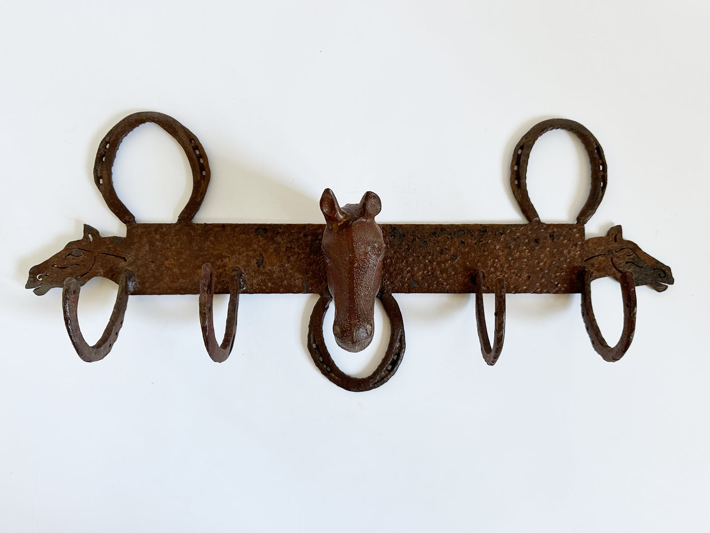 Horse Coat Rack, Primitive Western Decor