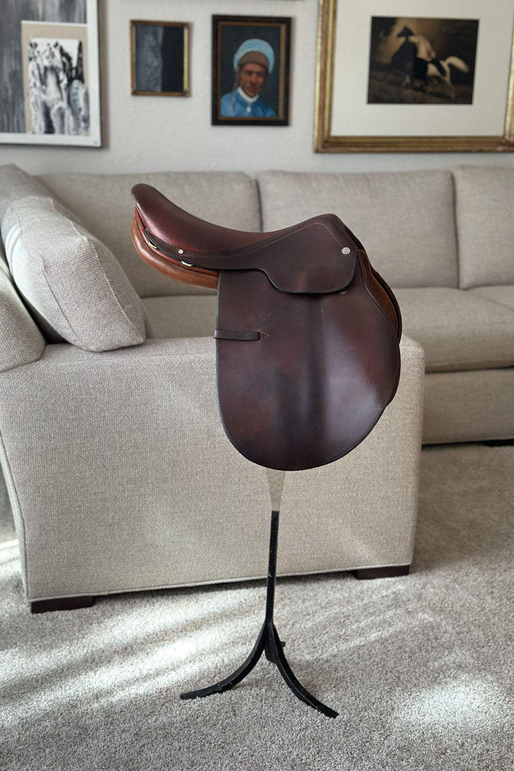 Vintage Hermes Horse Saddle, Hermes Paris