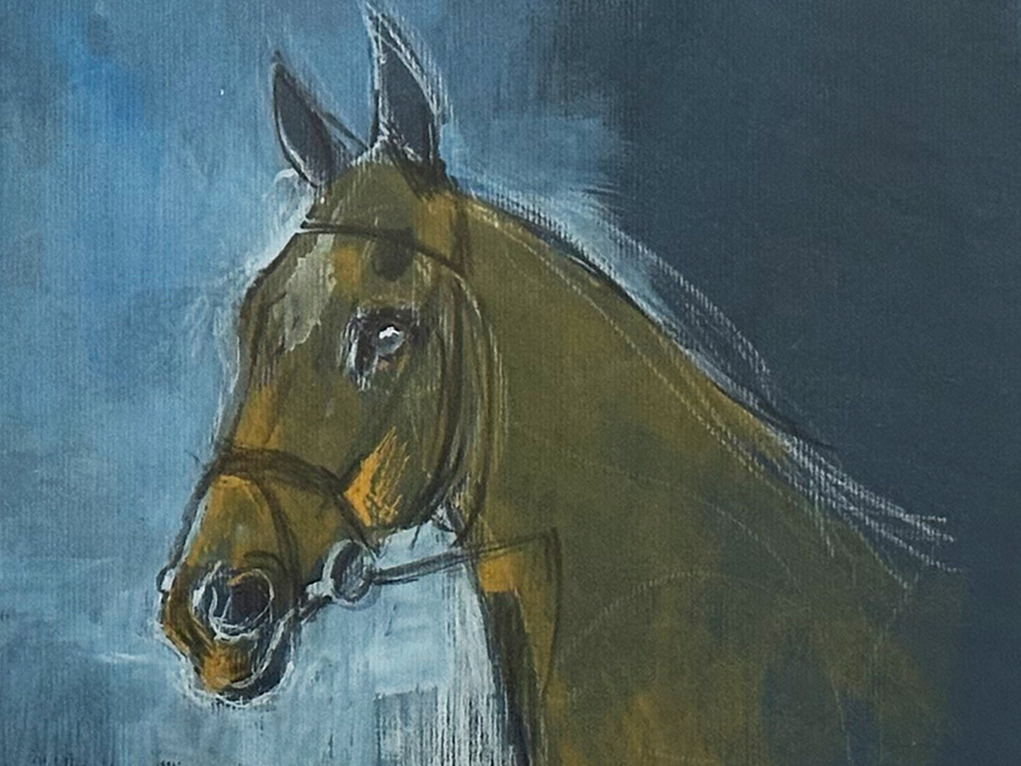 Modern Horse Art, Original 20th Century Artwork