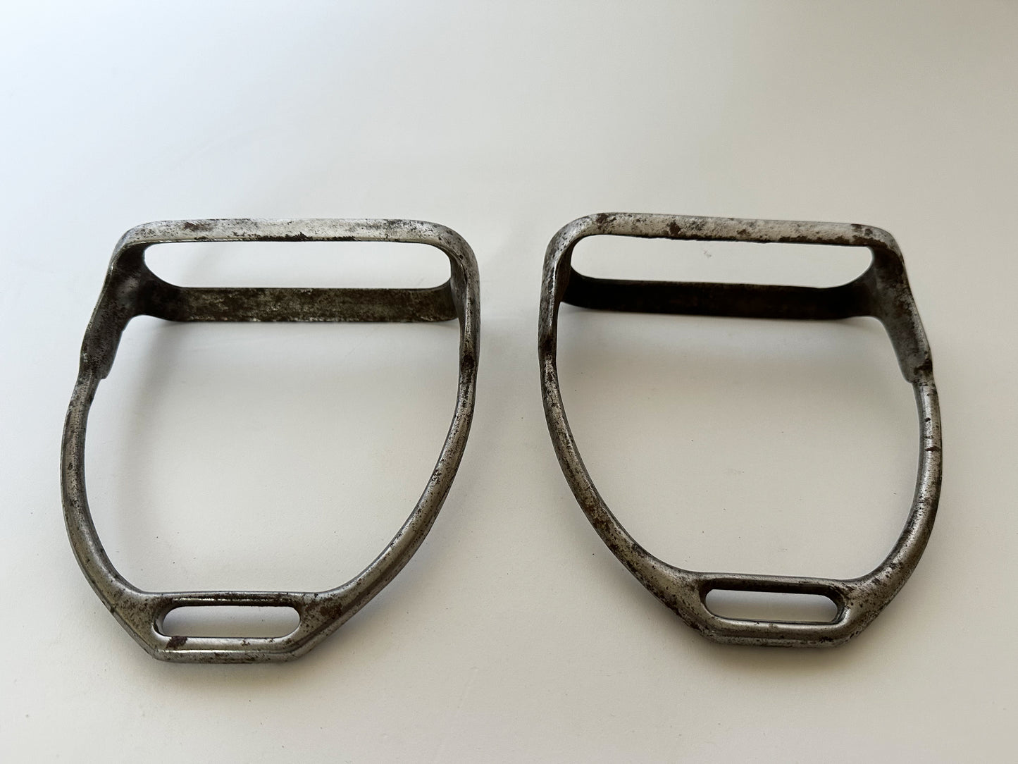 Antique Horse Saddle Stirrups, US Cavalry, Set of 2