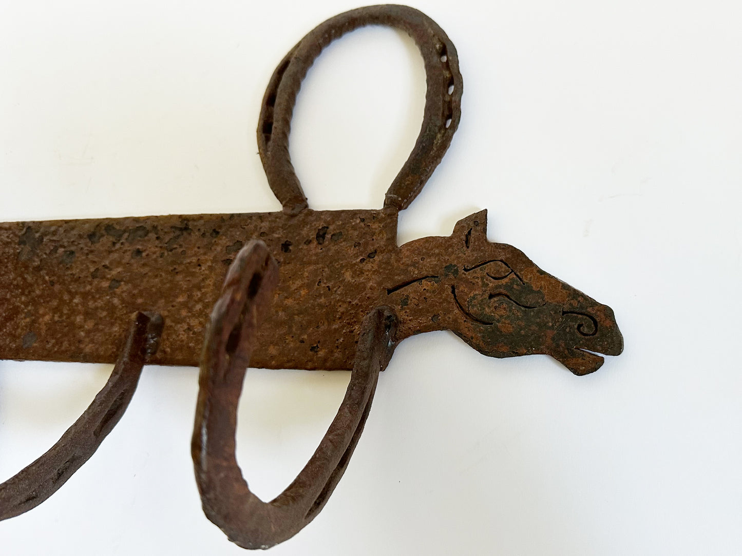 Horse Coat Rack, Primitive Western Decor