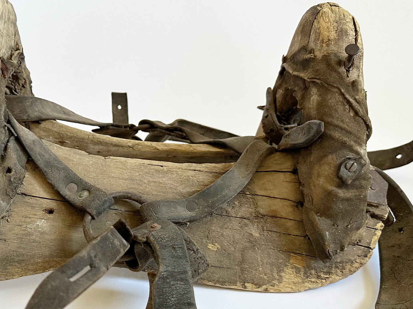 Antique Pack Horse Saddle, Primitive Home Western Decor