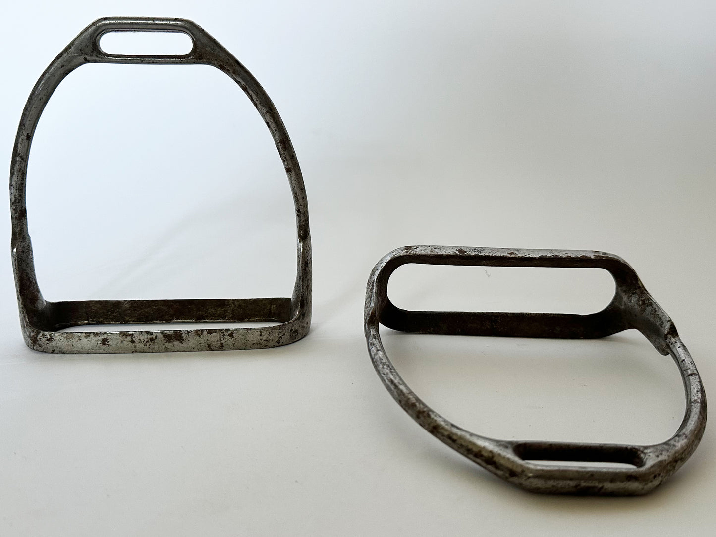 Antique Horse Saddle Stirrups, US Cavalry, Set of 2