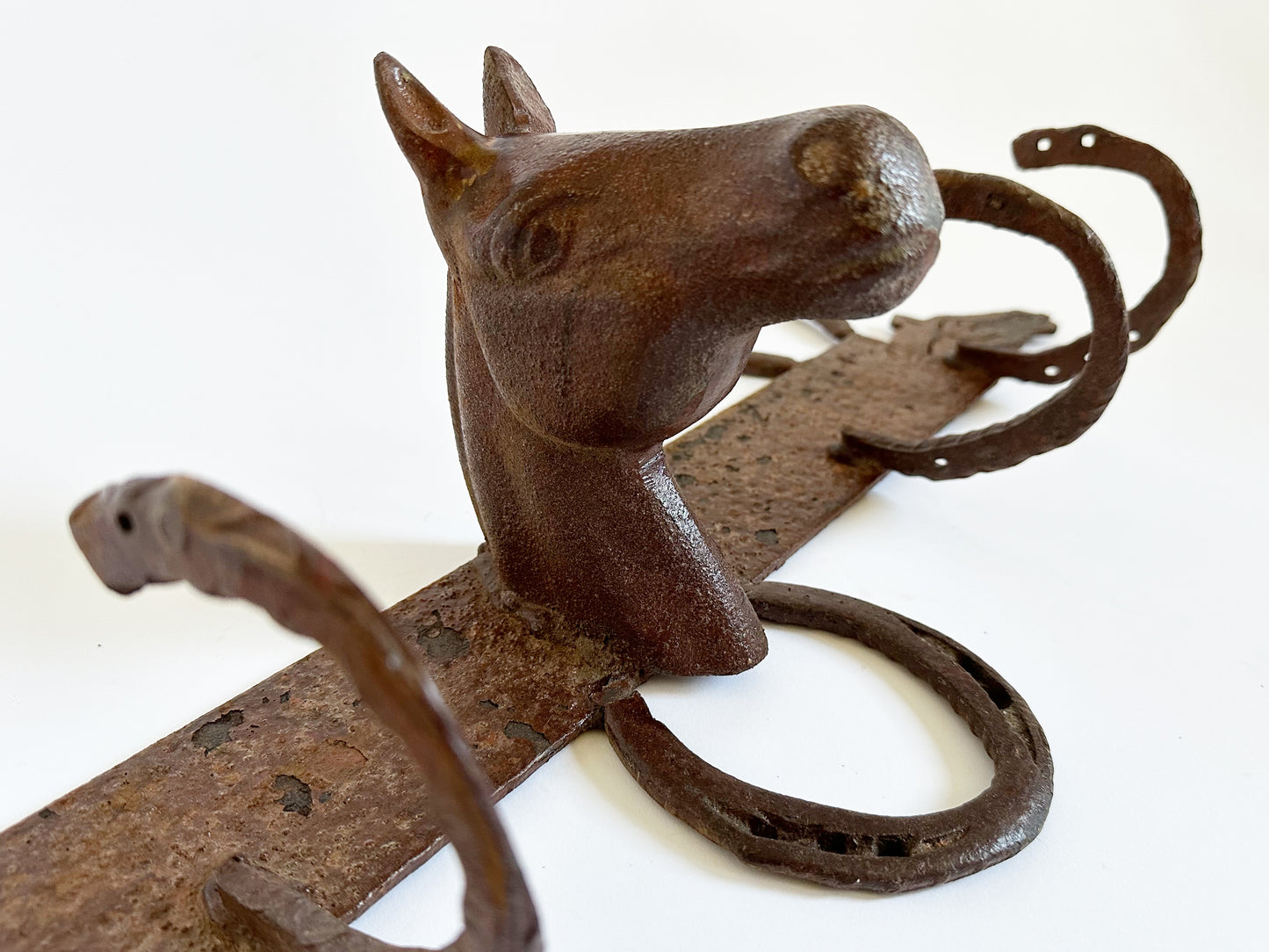 Horse Coat Rack, Primitive Western Decor