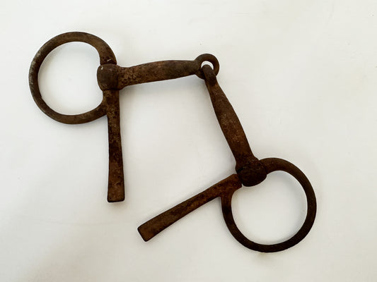 Antique Horse Snaffle Driving Bit