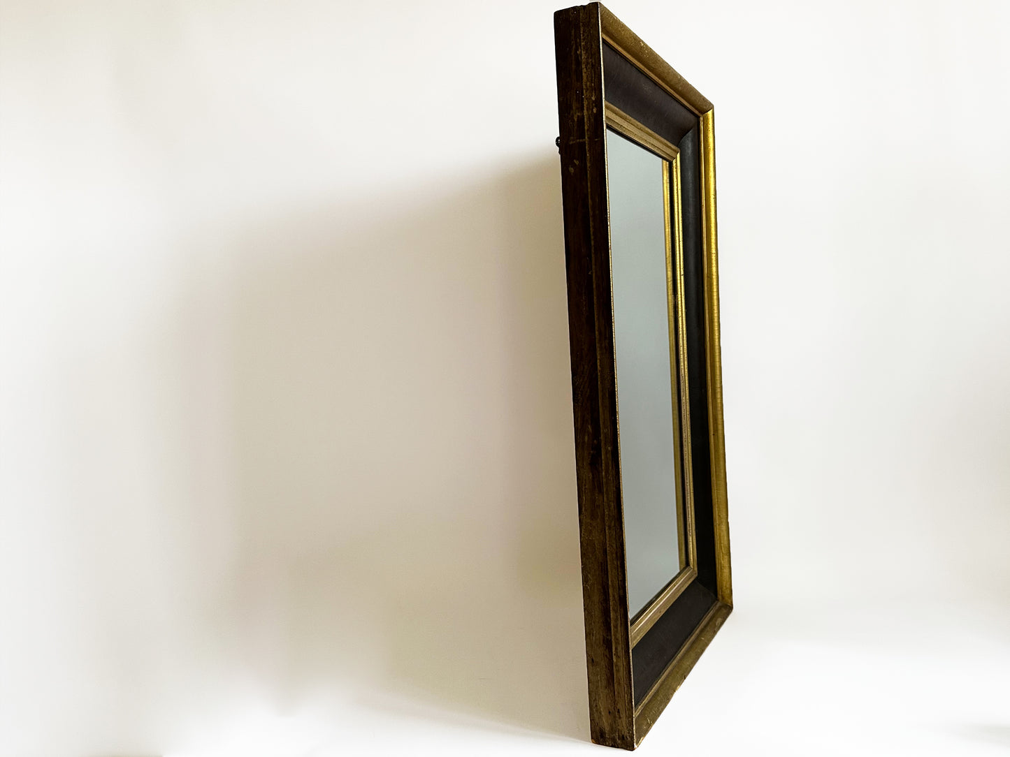 Antique Mirror, 19th Century Empire Style Large Rectangular Mirror