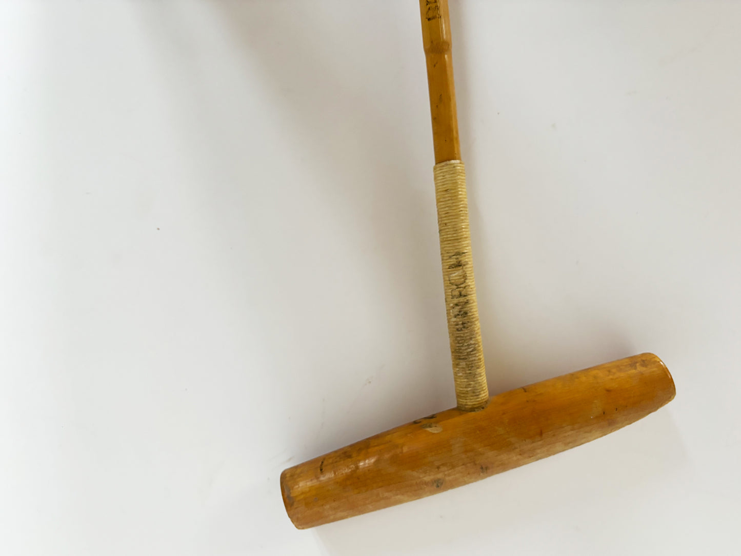 1960s Vintage Bamboo Polo Mallet