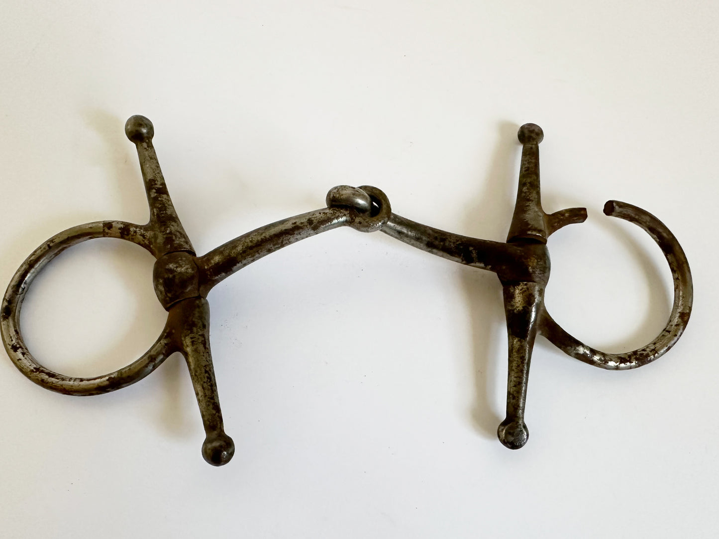 Antique Horse Snaffle Bit, 1910 US Cavalry Collectable