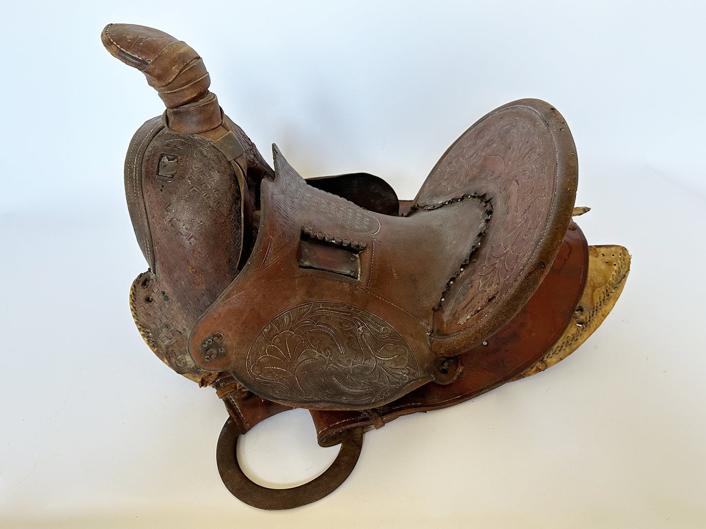 Vintage Horse Saddle Tree, 1920's E. G. Noble of Heppner Oregon