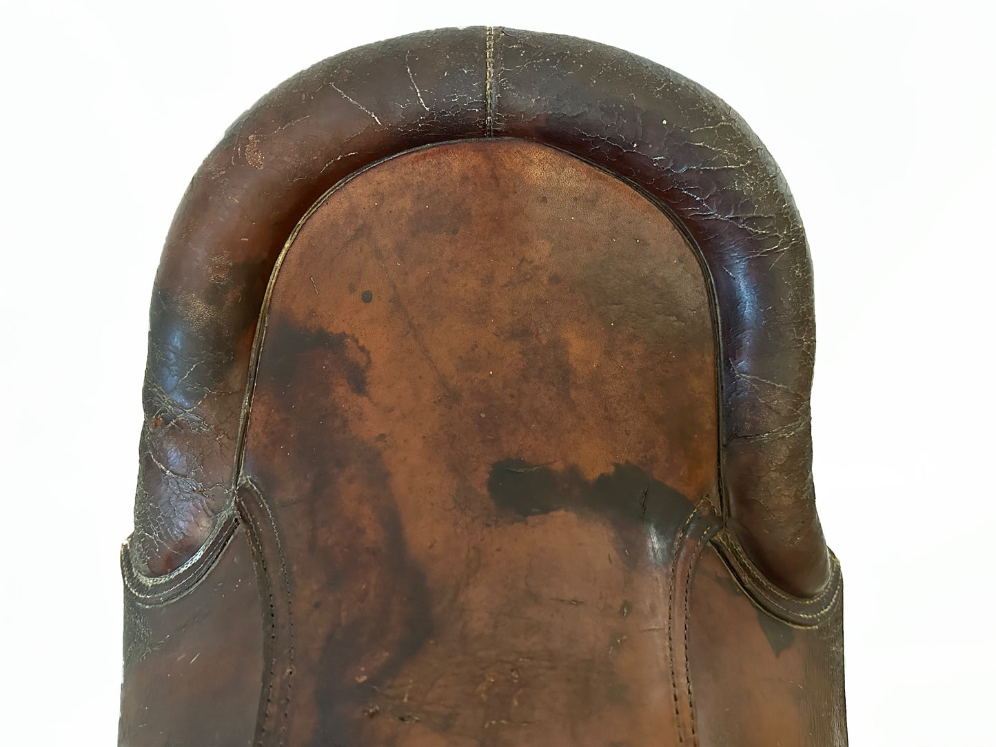 Antique Horse Saddle, 1890s Kentucky Rollback Plantation Style