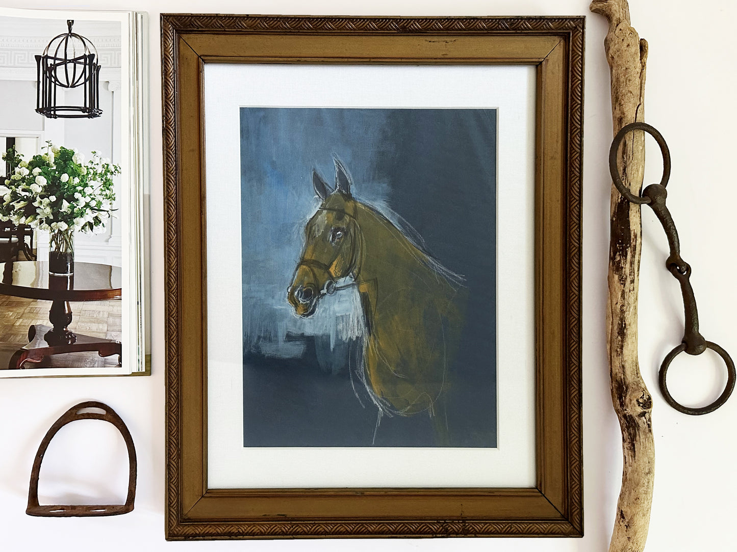 Modern Horse Art, Original 20th Century Artwork