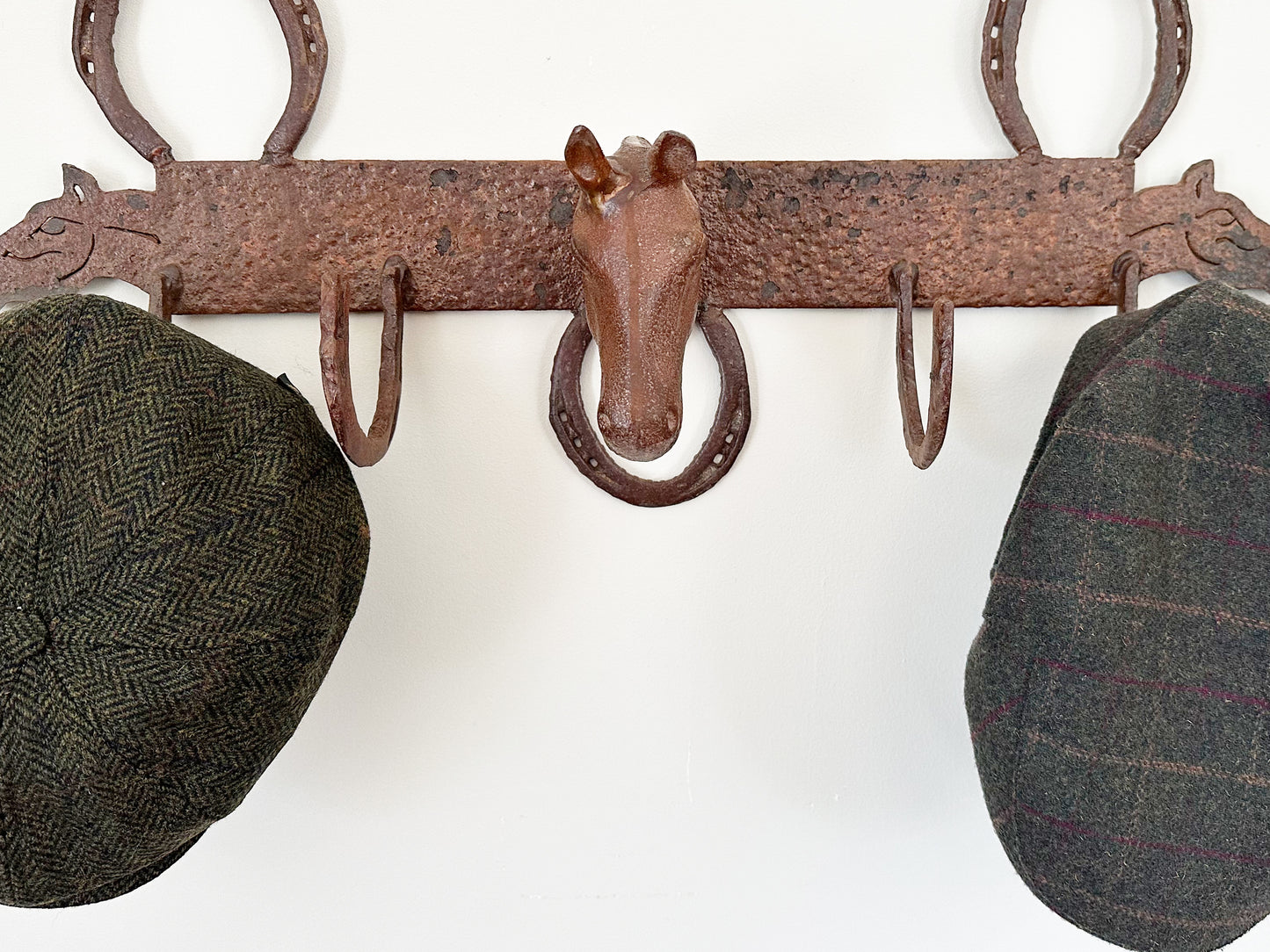 Horse Coat Rack, Primitive Western Decor