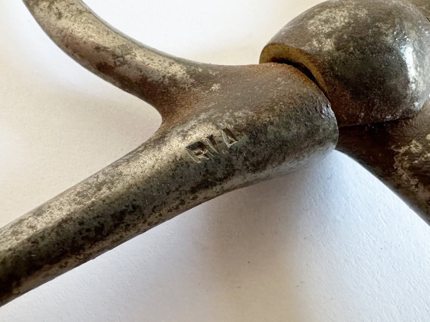 Antique Horse Snaffle Bit, 1910 US Cavalry Collectable