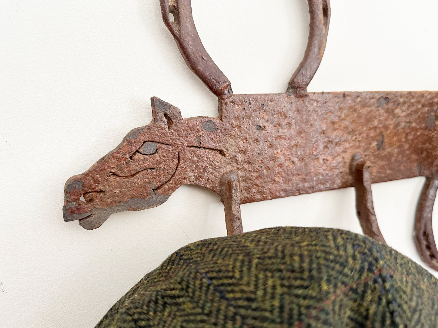 Horse Coat Rack, Primitive Western Decor