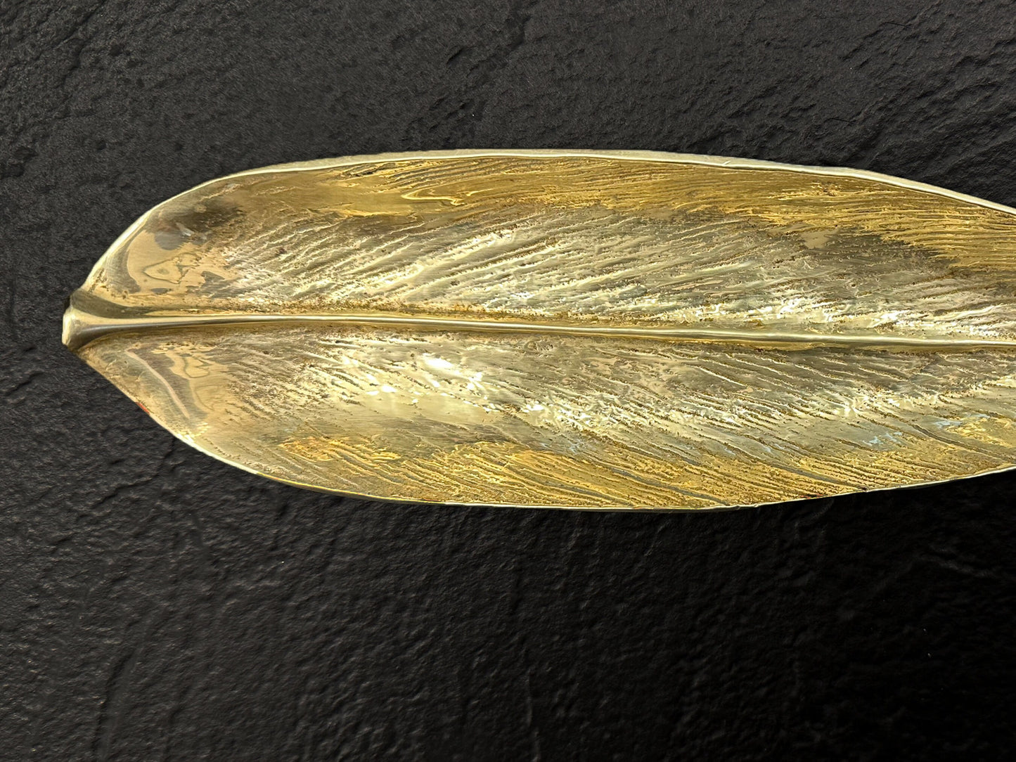 Jewelry Dish Vintage Botanical Brass Leaf Key Bowl Table Décor Elegant Jewelry Butterfly Bush Tray Gold Elegant Bedroom Decor